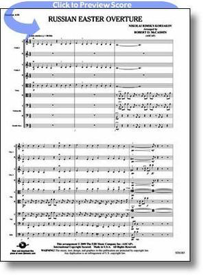 Russian Easter Overture - Nikolai Rimsky-Korsakov - Robert D. McCashin FJH Music Company