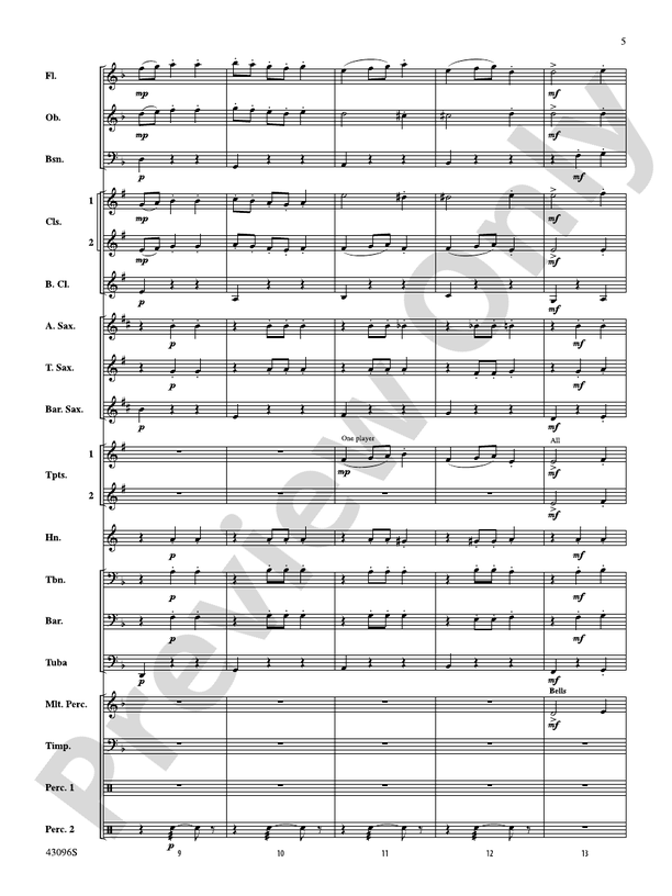 Danse des Ghazies (from The Ballet Suite, Op. 50a) - Concert Band Conductor Score & Parts (Digital Download)