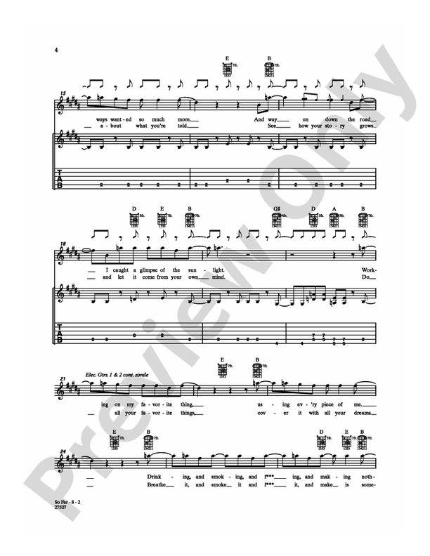 So Far - Guitar TAB (Digital Download)