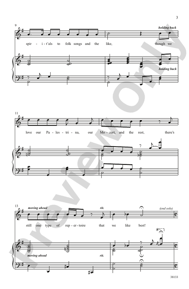 Give Me a Choral Medley! – SSAA Choral Octavo (Digital Download)