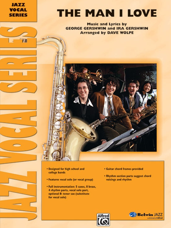 The Man I Love - Jazz Ensemble Conductor Score & Parts(Digital Download)