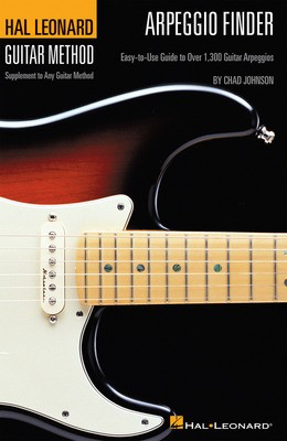 Arpeggio Finder - Easy-to-Use Guide to Over 1,300 Guitar Arpeggios Hal Leonard Guitar - Guitar Chad Johnson Hal Leonard 6 inch. x 9 inch. Edition