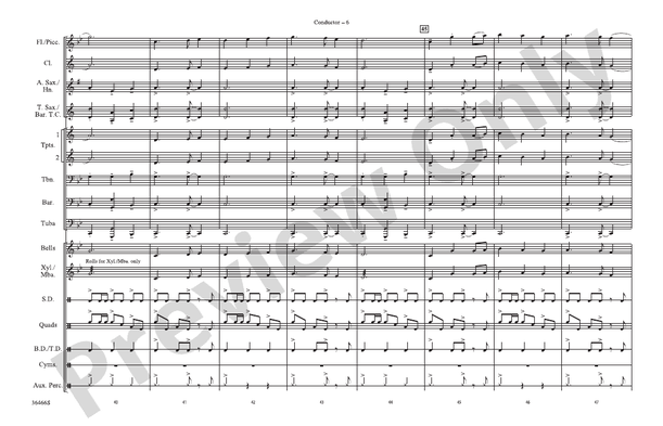 World of Warcraft, Part II – Marching Band Conductor Score & Parts (Digital Download)