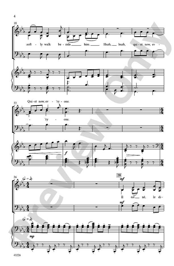 Joyeux Noël! – 3 Part Mixed Choral Octavo (Digital Download)