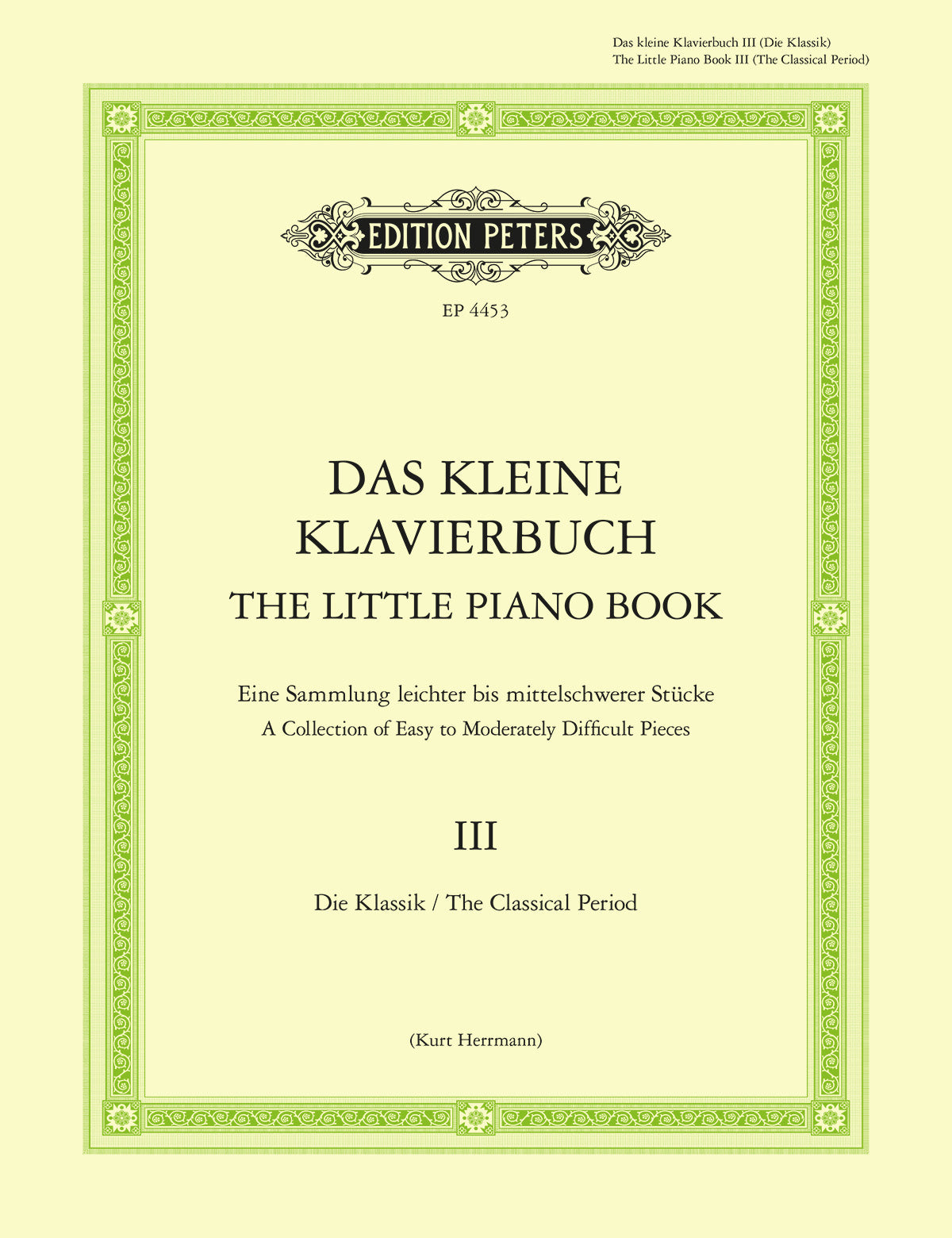 Benda - Sonatina, Allegreto - Piano Solo (Digital Download)