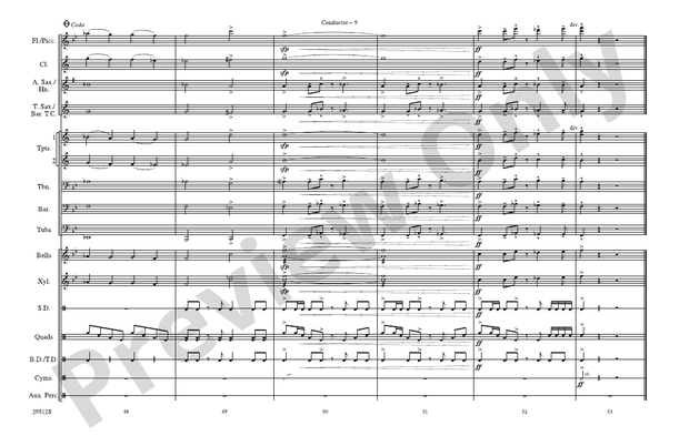 La Serpiente (The Snake) – Marching Band Conductor Score & Parts (Digital Download)