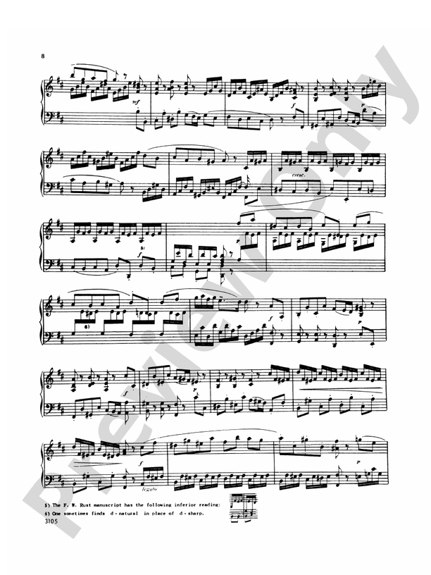 Bach - Seven Toccatas - Piano Solo (Digital Download)