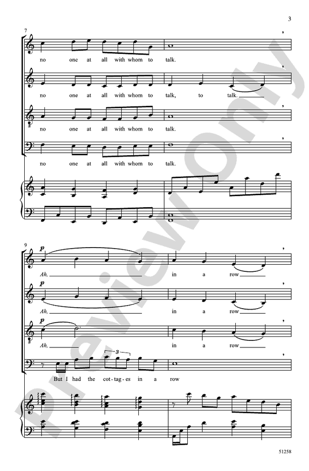 A Winter Eve - SATB Choral Octavo (Digital Download)