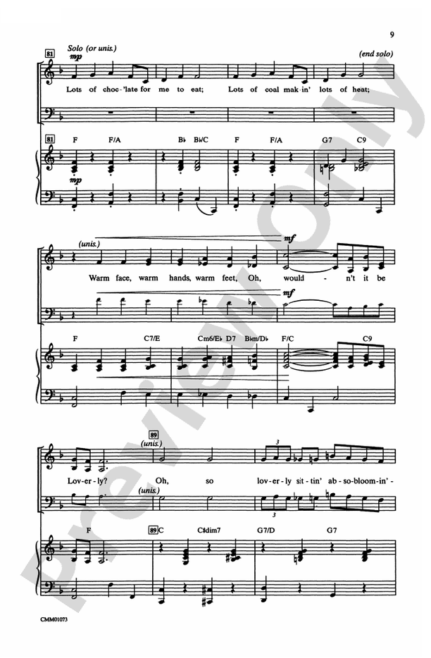 My Fair Lady (Choral Selections) – SATB Choral Octavo (Digital Download)