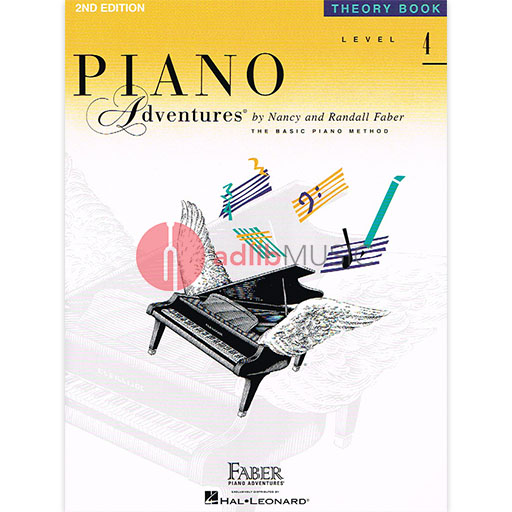 Piano Adventures Level 4 Theory Book - Piano by Faber/Faber Hal Leonard 420184