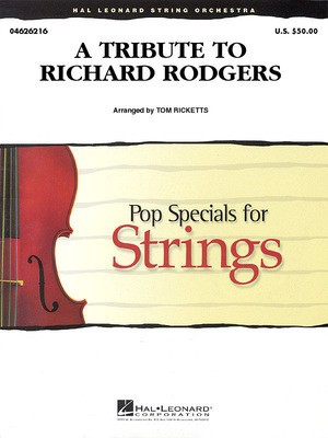 A Tribute to Richard Rodgers - Ted Ricketts Hal Leonard Score/Parts