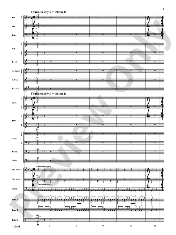 The Summoning - Concert Band Conductor Score & Parts (Digital Download)