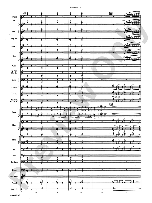 Fanfare and Allegro - Concert Band Conductor Score & Parts (Digital Download)