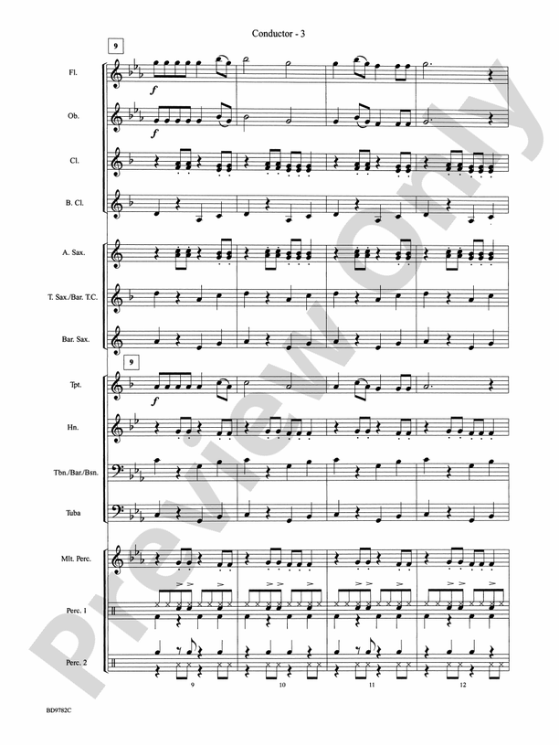 Reggae Vibrations - Concert Band Conductor Score & Parts (Digital Download)