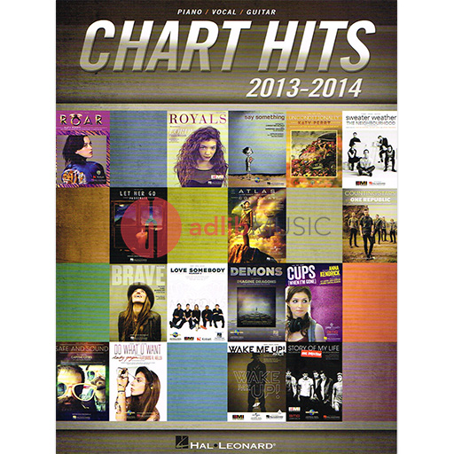 Chart Hits of 2013-2014 - Hal Leonard Piano, Vocal & Guitar