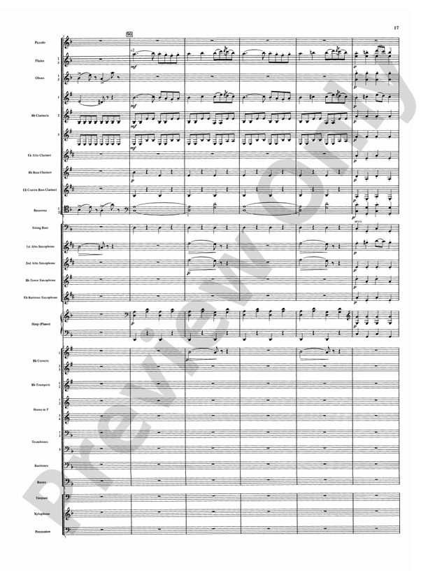 Night on Bald Mountain (Arr. William Schaefer) - Concert Band Conductor Score & Parts (Digital Download)