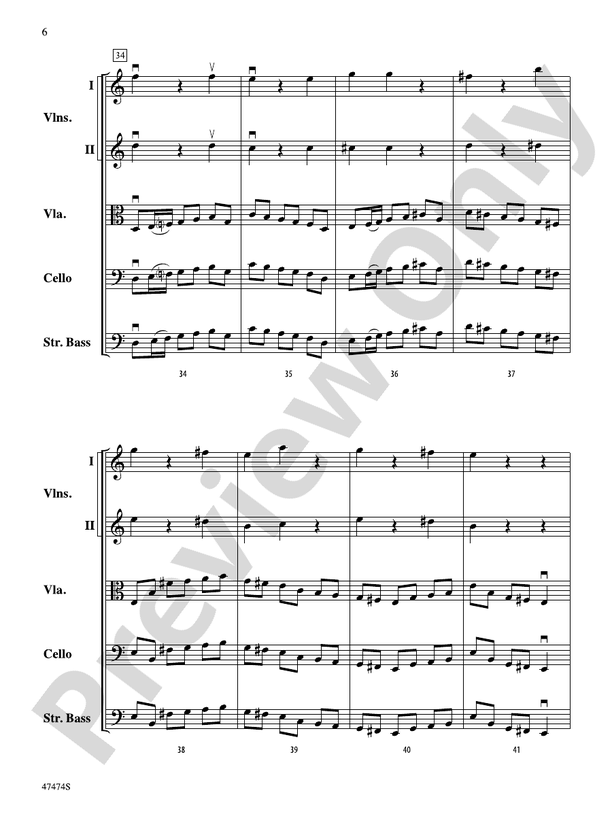 Fanfare, Fantasy, and Fugue - String Orchestra Conductor Score & Parts (Digital Download)
