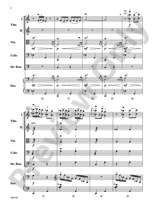 Danza Ritual del Fuego - String Orchestra Conductor Score & Parts (Digital Download)