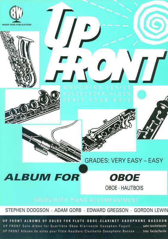 Up Front! Ablum for Oboe - Oboe/Piano Accompaniment Brasswind BW0305
