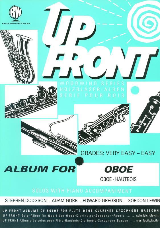 Up Front! Album for Oboe - Oboe/Piano Accomp - Brasswind BW0305