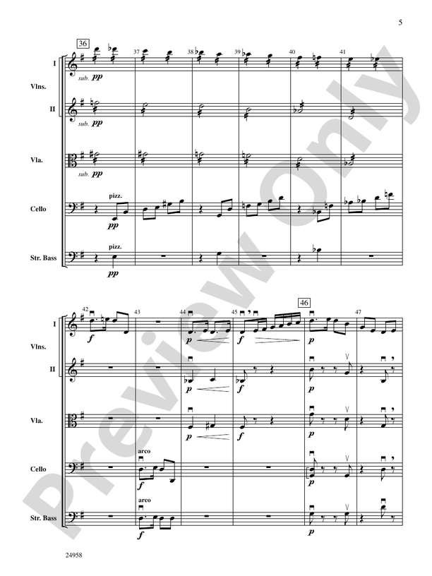 Dreams of a Midsummer Night – String Orchestra Conductor Score & Parts (Digital Download)