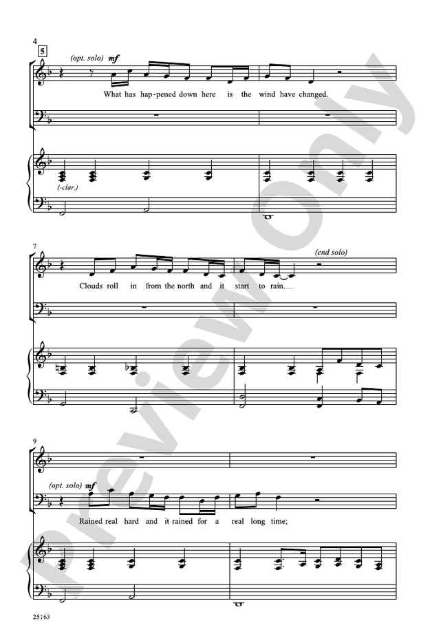 Louisiana 1927 – SAB Choral Octavo (Digital Download)