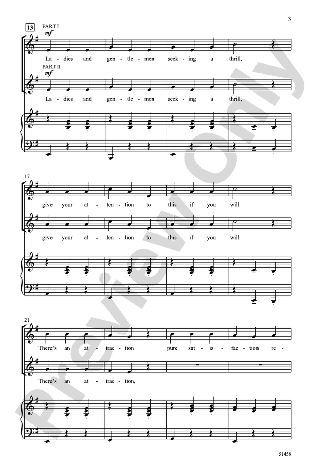 The Ferris Wheel - 2 Part Treble Choral Octavo (Digital Download)