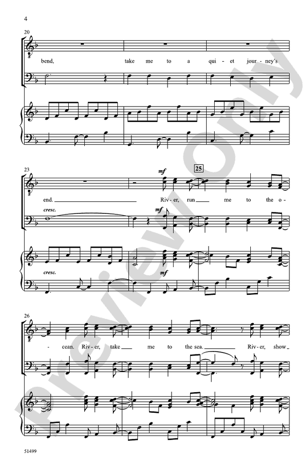 Riversong - TTBB Choral Octavo (Digital Download)