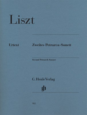 Sonetto 104 Del Petrarca - Franz Liszt - Piano G. Henle Verlag Piano Solo
