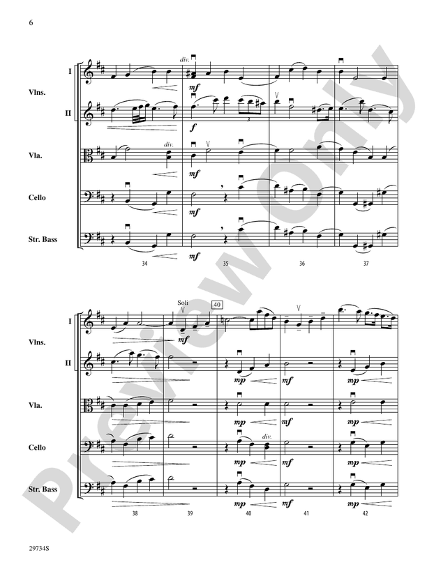 Adagio and Allegro (from Sonata No. 4 in D major, Op. 1, No. 13) – String Orchestra Conductor Score & Parts (Digital Download)