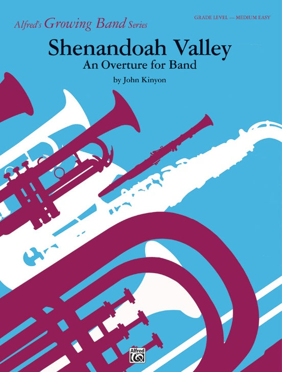Shenandoah Valley - Concert Band Conductor Score & Parts (Digital Download)
