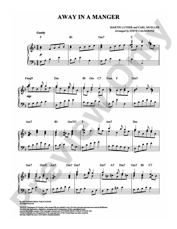 Away in a Manger - DSM-PS-0006569 - Piano (Digital Download)