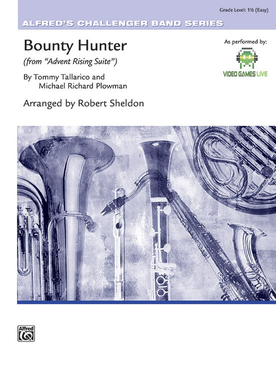 Bounty Hunter (from Advent Rising) - Concert Band Conductor Score & Parts (Digital Download)