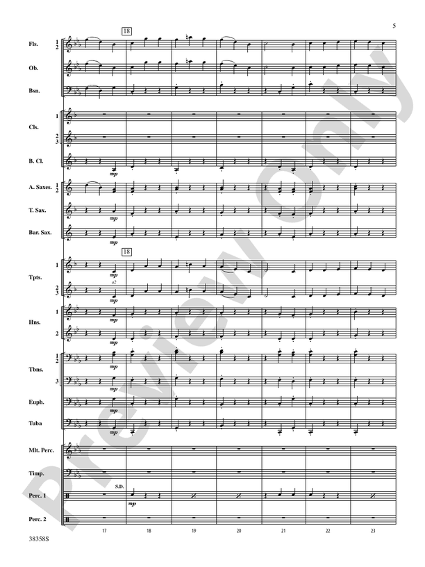 Folksongs from the Eastern Counties - Concert Band Conductor Score & Parts (Digital Download)