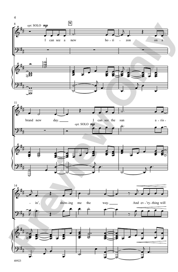 A New Horizon - SATB Choral Octavo (Digital Download)