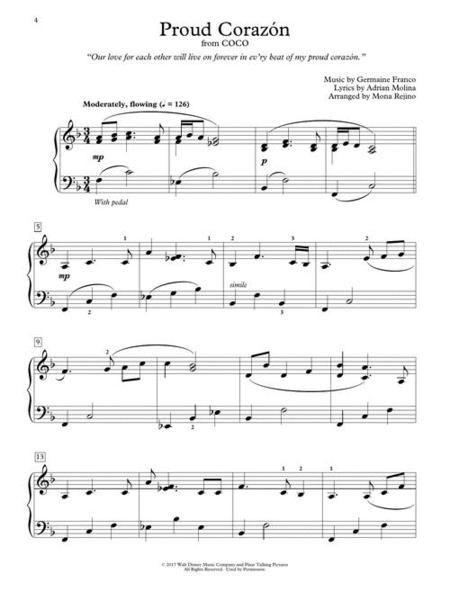 Piano Solos from Encanto, Frozen II, & Coco - Piano Solo arranged by Rejino Hal Leonard 550639