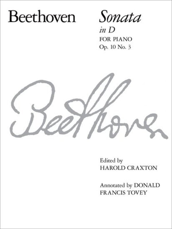 Beethoven Piano Sonata in D Major Op 10 No 3