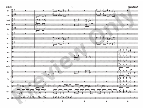 Howdiz Songo? - Jazz Ensemble Conductor Score & Parts(Digital Download)