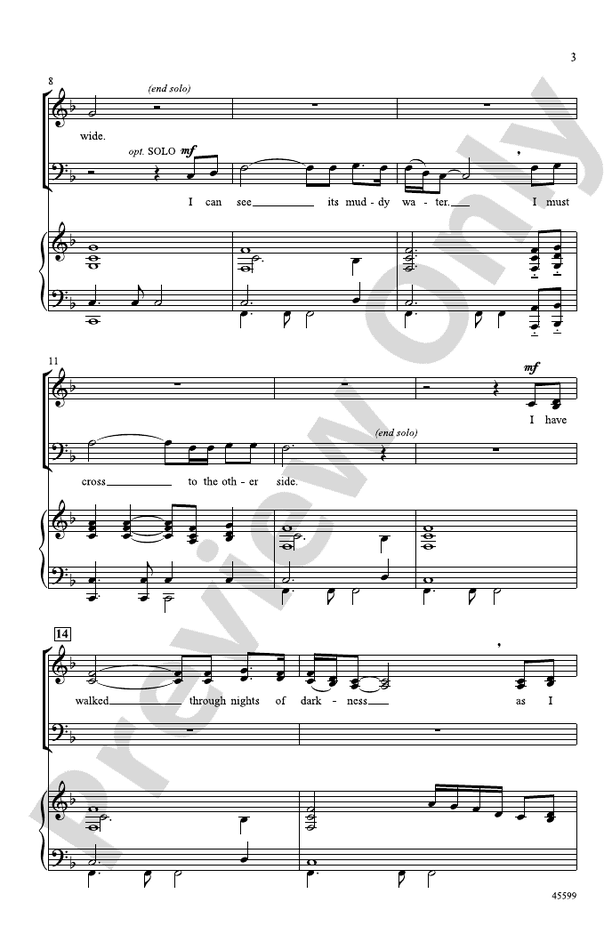 I Can See the River Jordan – SAB Choral Octavo (Digital Download)