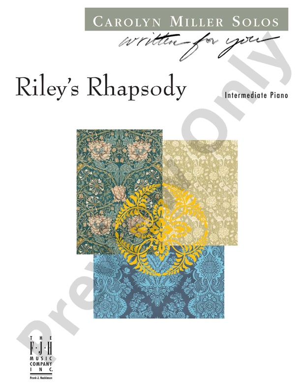 Riley's Rhapsody - Piano (Digital Download)
