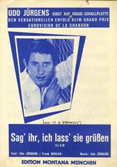 Sag’ ihr, ich lass’ sie grüßen - PVG (Digital Download)