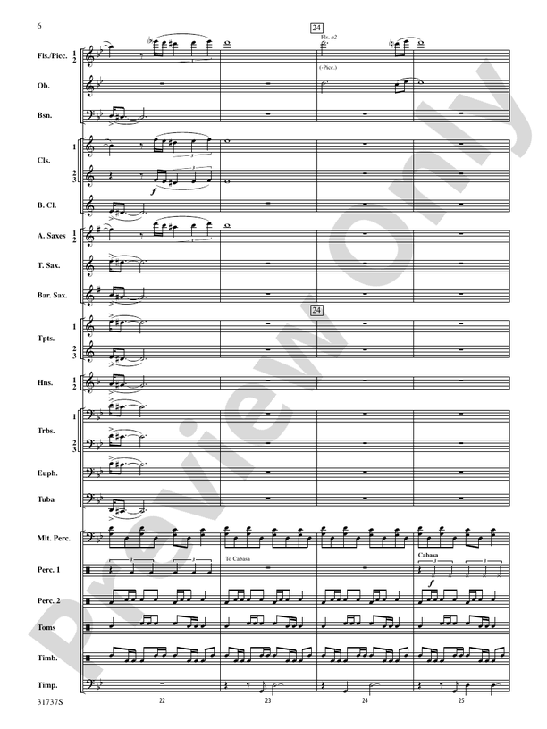 Legends of the Yucatan - Concert Band Conductor Score & Parts (Digital Download)