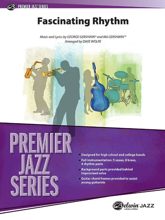 Fascinating Rhythm (Grade 4) - Jazz Ensemble Conductor Score & Parts(Digital Download)