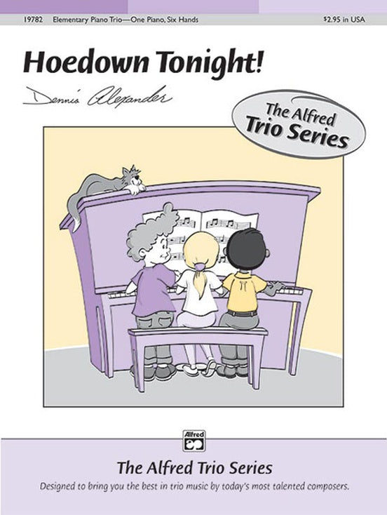 Hoedown Tonight! - 1 Piano, 6 Hands (Digital Download)