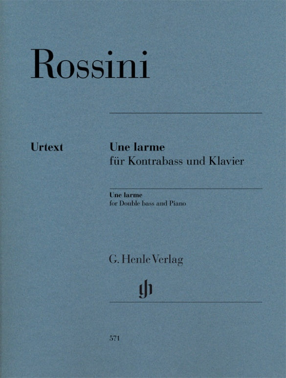 Une Larne for Double Bass and Piano