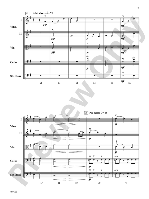 Skylight - String Orchestra Conductor Score & Parts (Digital Download)