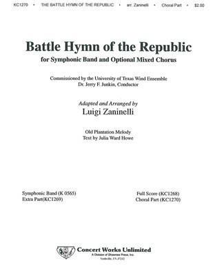 Battle Hymn of the Republic Choral Part - SATB Hal Leonard Choral Score Octavo