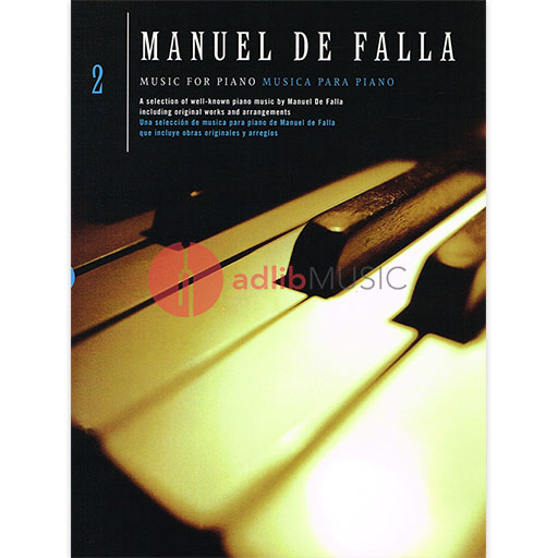 Falla - Music for Piano Volume 2 - Piano Chester CH61247