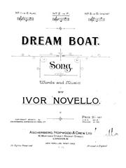 Dream Boat - F Major Vocal/Piano (Digital Download)