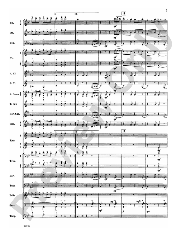 Marche Lorraine - Concert Band Conductor Score & Parts (Digital Download)